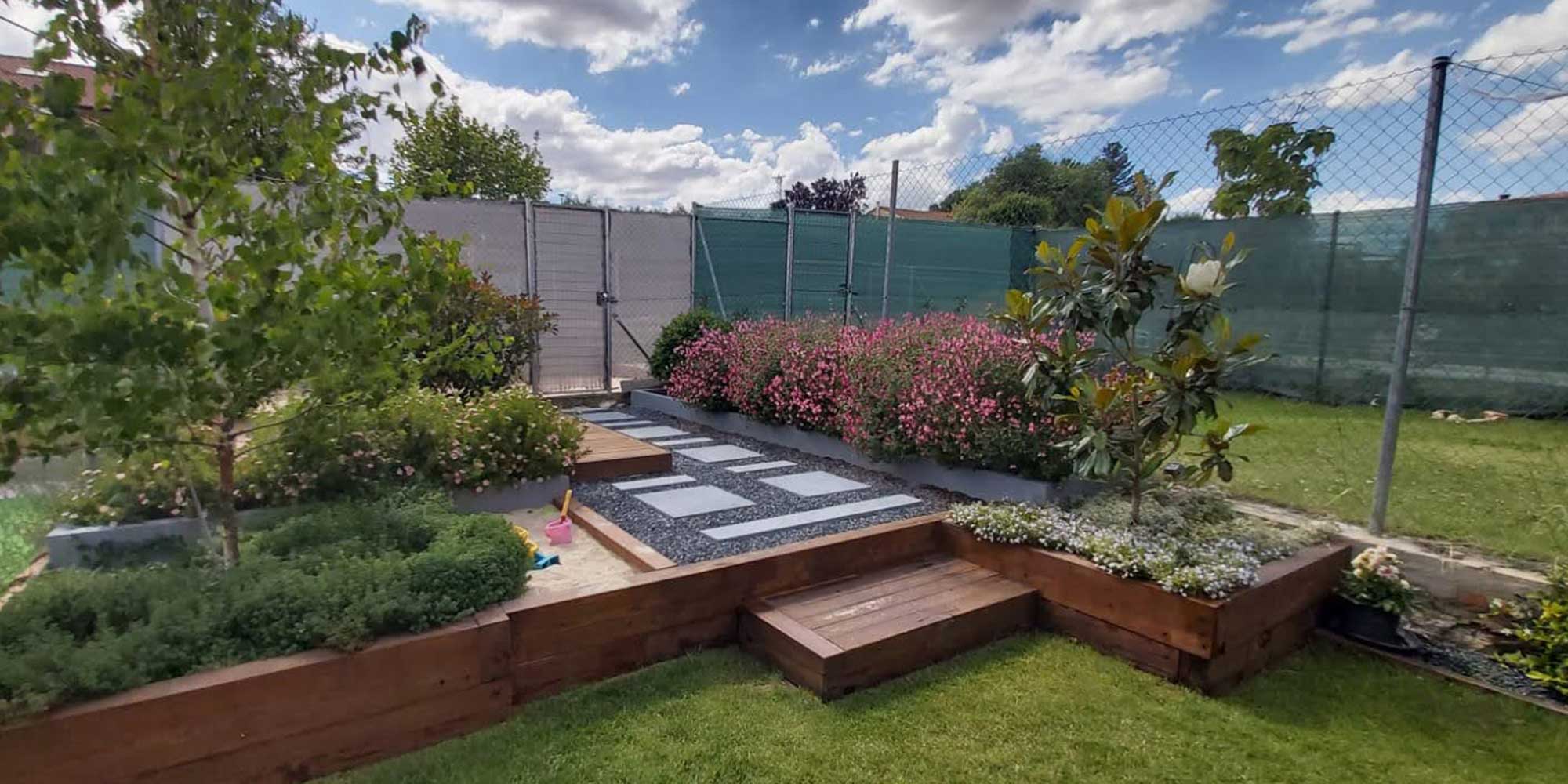 Jardines Azalea, reformas y construcción en Segovia
